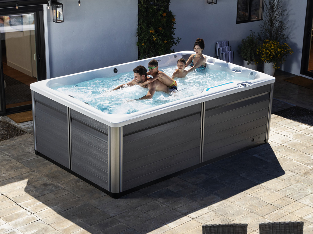 R-Series Swim Spas mobile over image